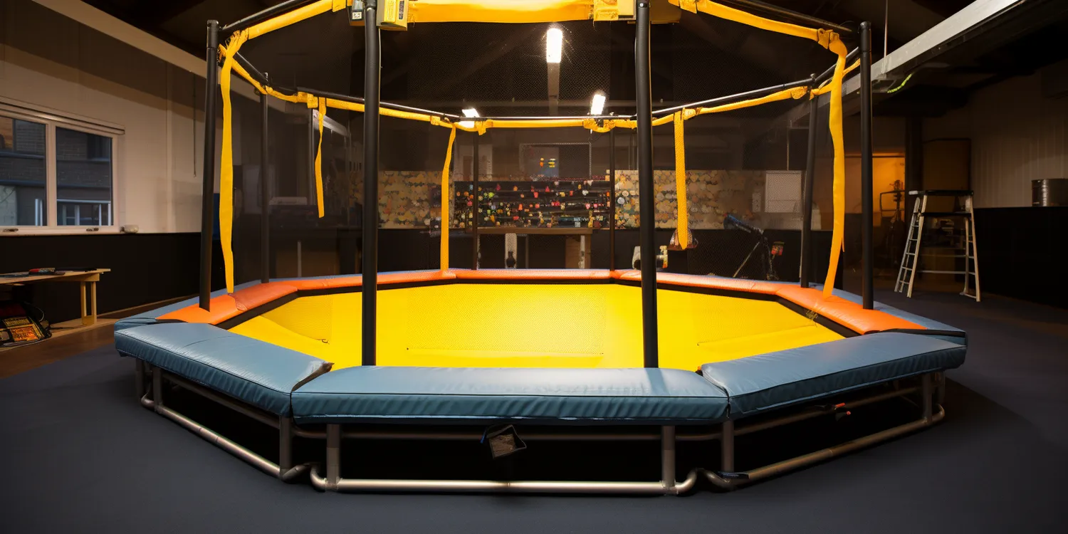 Budowa profesjonalnej trampoliny